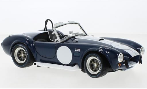 Modelauto Shelby Cobra 427 S/C blauw fonc&Atilde;&copy;/wit 1/18 Kyosho