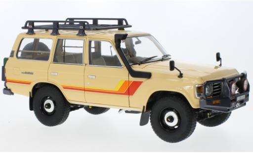 Modelauto Toyota Land Cruiser 60 beige/D&Atilde;&copy;corer 1/18 Kyosho