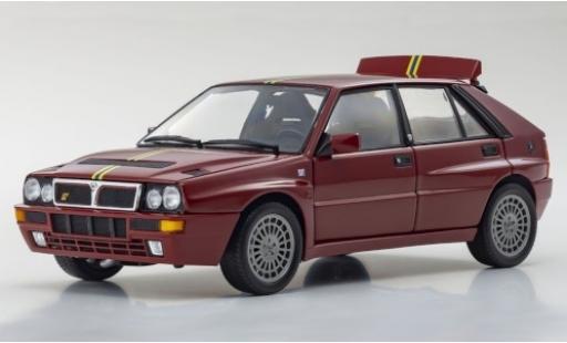 Modelauto Lancia Delta HF Integrale Evoluzione II Edizione Finale rood/Dekor 1995 1/18 Kyosho