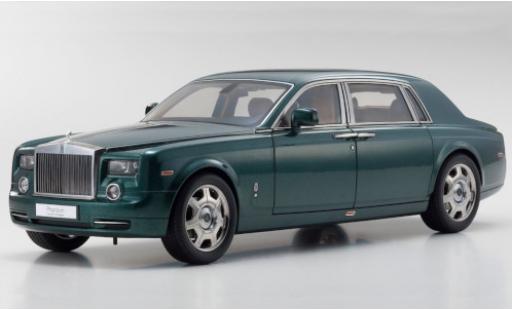 Modelauto Rolls Royce Phantom EWB metallic groen 2003 1/18 Kyosho
