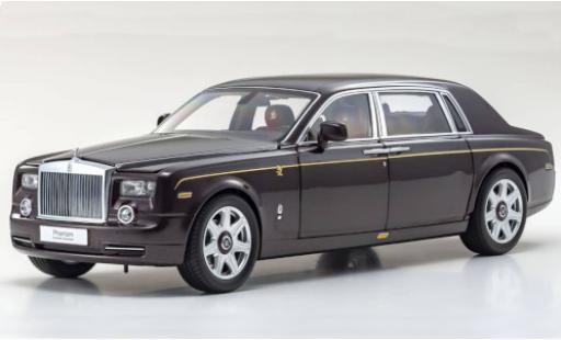 Modelauto Rolls Royce Phantom EWB metallic rood 2003 1/18 Kyosho