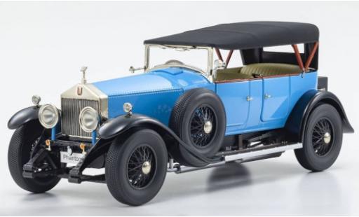 Modelauto Rolls Royce Phantom Base I blauw RHD kap d&Atilde;&copy;tachable Persenning couch&Atilde;&copy; avec 1/18 Kyosho