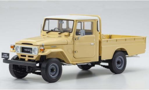 Modelauto Toyota Land Cruiser 40 Pick Up beige RHD 1/18 Kyosho