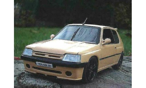 Peugeot 205 GTI 1/18 Solido Auto Tuning 93 abricot modelauto