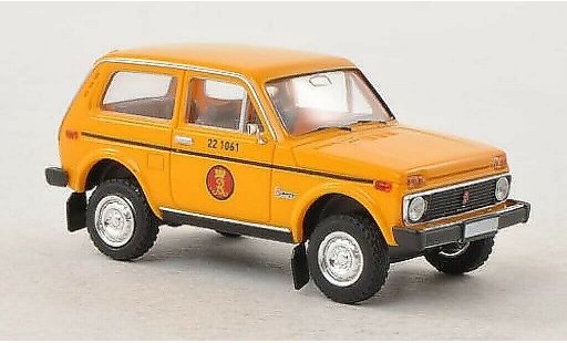 Lada Niva Poste 1/87 Brekina Danische Post (DK) modelauto