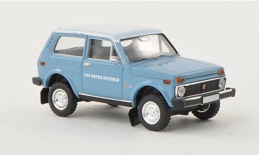 Lada Niva Base 1/87 Brekina LPG roter Oktober modelauto
