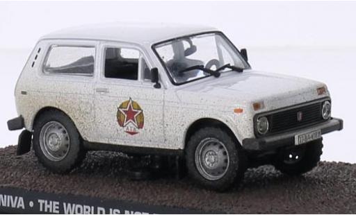 Modelauto Lada Niva Base mit Gebr wit .-007 1/43 SpecialC
