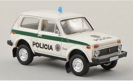 Lada Niva Police 1/87 Brekina Policia Politie (SLO) modelauto