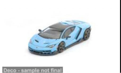 Modelauto Lamborghini Centenario Coupe blauw 1/64 Pop Race