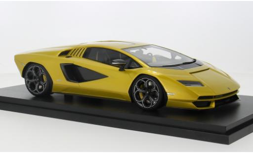 Modelauto Lamborghini Countach LPI 800-4 8 geel 1/18 Top Speed