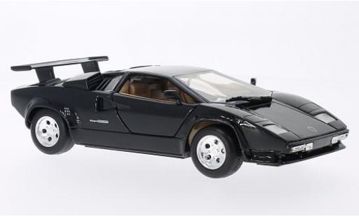 Modelauto Lamborghini Countach Base zwart 1/24 Motormax