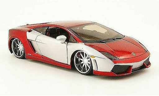 Lamborghini Gallardo LP560-4 LP560-4 1/24 Maisto rood/grijs Tuning modelauto