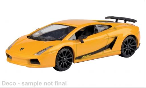 Modelauto Lamborghini Gallardo Superleggera geel 1/43 Motormax