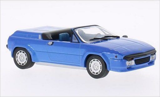 Lamborghini Jalpa Spyder Prototipo 1/43 WhiteBox metallic blauw 1987 modelauto
