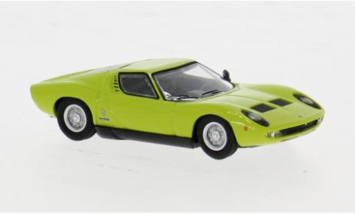 Modelauto Lamborghini Miura Base groen 1/87 Minichamps