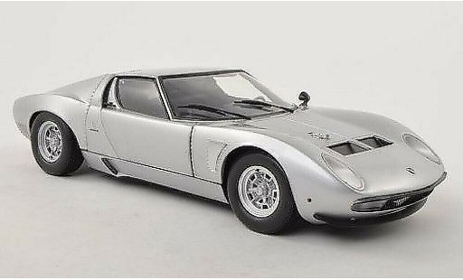 Lamborghini Miura Jota 1/18 Kyosho SVJ grijs modelauto