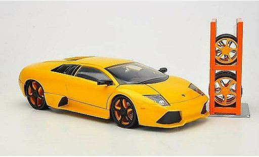 Lamborghini Murcielago LP640 1/24 Jada Toys Tuning geel modelauto