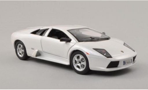 Lamborghini Murcielago Base 1/24 Burago wit 2002 modelauto