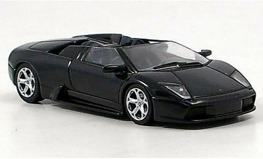 Lamborghini Murcielago Roadster 1/64 Autoart zwart modelauto