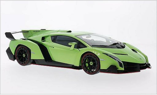 Lamborghini Veneno Coupe 1/18 Autoart metallic groen 2013 modelauto