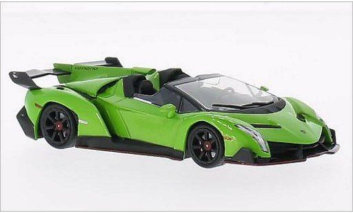 Lamborghini Veneno Roadster 1/43 WhiteBox groen 2013 modelauto