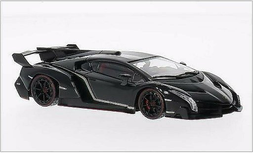 Lamborghini Veneno Coupe 1/43 Kyosho zwart/rood modelauto