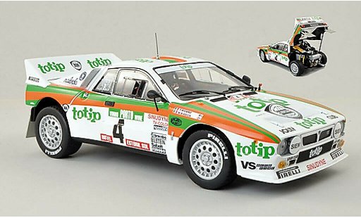 Lancia 37 Rally 1/18 Kyosho No.4 Totip Portugal 1985 /T.Siviero modelauto