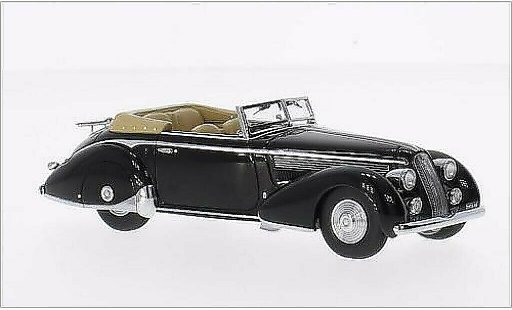 Lancia Astura Tipo 233 Corto 1/43 Minichamps zwart RHD 1936 modelauto