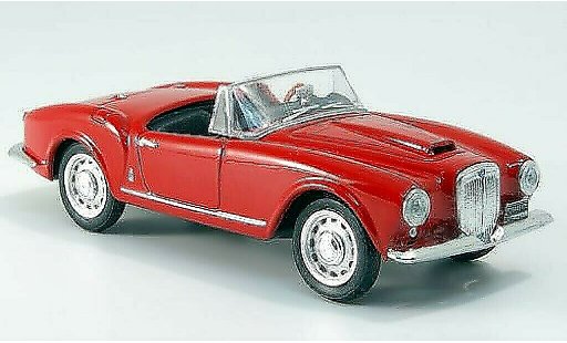 Lancia Aurelia B24 1/43 Brumm Spider rood open 1955 modelauto