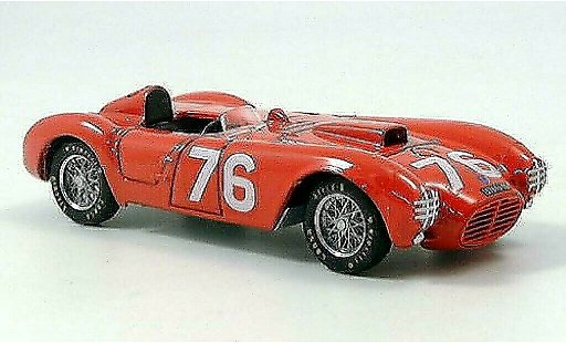 Lancia D24 Base 1/43 Brumm No.76 P.Taruffi Targa Florio 1954 modelauto
