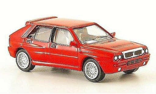 Lancia Delta HF Integrale Evoluzione II 1/87 Ricko Evo 2 rood 1992 modelauto