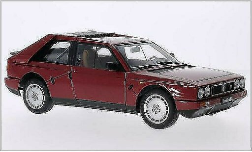 Lancia Delta S4 1/18 Autoart metallic rood 1985 modelauto