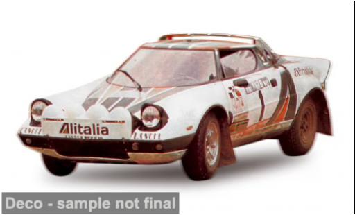 Modelauto Lancia Stratos HF Rally Portugal 1976 #1 S.Munari/S.Maiga 1/18 Sun Star