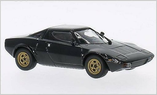 Lancia Stratos Stradale 1/43 Minichamps zwart modelauto