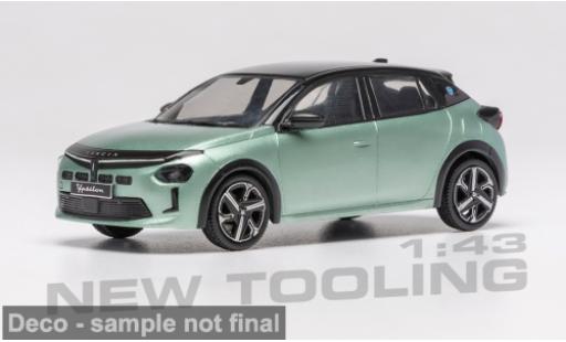 Modelauto Lancia Ypsilon Base groen/zwart 2025 1/43 IXO