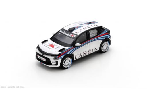 Modelauto Lancia Ypsilon HF Rally Rally4 Presentation wit/Dekor 1/43 Spark