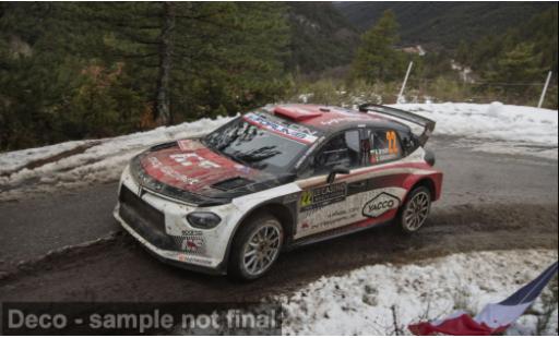 Modelauto Lancia Ypsilon HF Rally Rally2 Integrale Monte Carlo 2026 #22 N.Gryazin/K.Aleksandrov 1/43 IXO