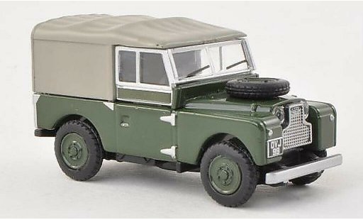 Land Rover 88 Base 1/87 Schuco groen modelauto