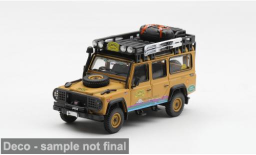 Modelauto Land Rover Defender 110 Camel Trophy Camel Trophy Tierra del Fuego 1998 Camel Trophy Team USA Camel Trophy 1/64 Mini GT