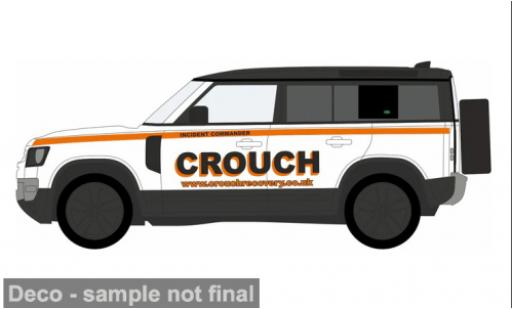 Modelauto Land Rover Defender 110 Crouch Recovery 1/76 Oxford