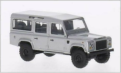 Land Rover Defender 110 1/87 Busch Station Wagon grijs modelauto