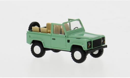 Modelauto Land Rover Defender 90 blauw 1983 1/87 Busch
