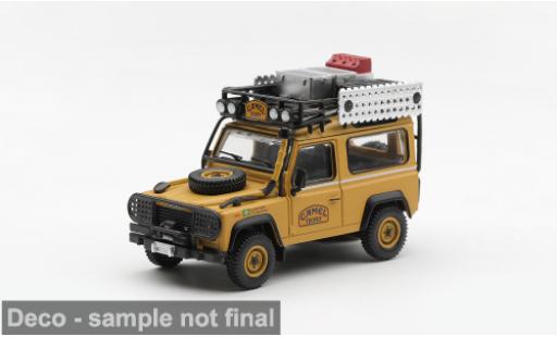 Modelauto Land Rover Defender 90 Camel Trophy Camel Trophy Borneo 1985 Camel Trophy Team Brazil Camel Trophy 1/64 Mini GT