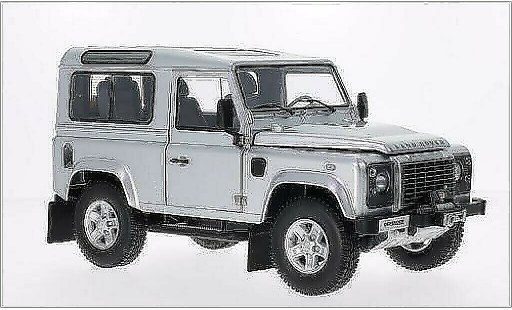 Land Rover Defender 90 1/18 Kyosho grijs/zwart modelauto