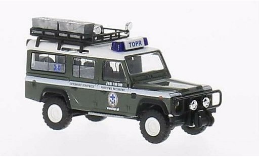 Land Rover Defender Base 1/87 Busch Bergwacht Polen modelauto