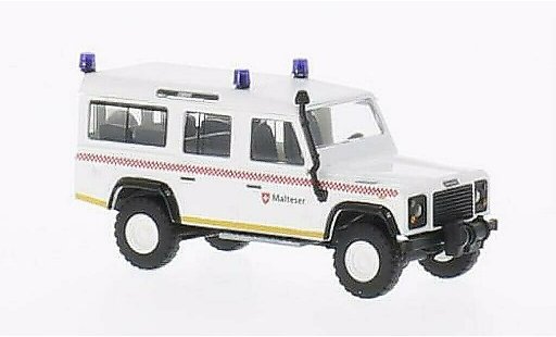Land Rover Defender Base 1/87 Busch Malteser modelauto