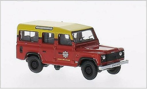 Land Rover Defender Base 1/76 Oxford Station Wagon RHD London Fire Brigade modelauto