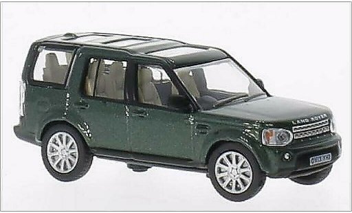 Land Rover Discovery Base 1/76 Oxford 4 metallic groen RHD modelauto