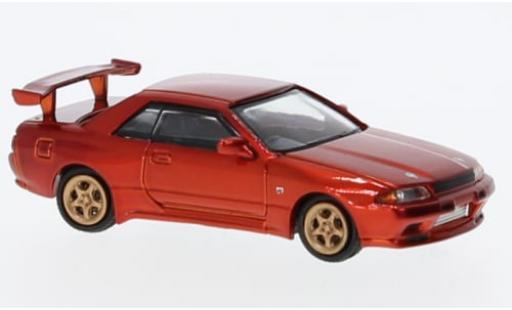 Modelauto Nissan Skyline R32 GT-R () metallic rood 1/87 Lang Feng Model