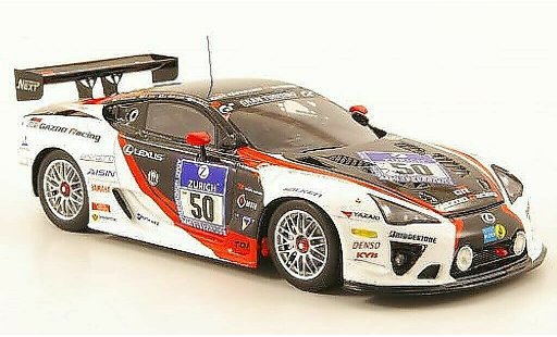 Lexus LFA Gazoo Racing 1/43 Ebbro No.50 24h Nurburgring 2010 / K.Oshima modelauto